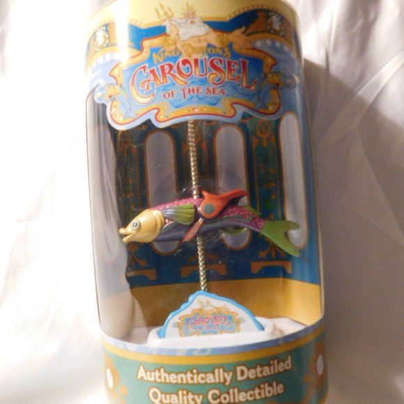Disney CALIFORNIA ADVENTURE King Triton's Carousel of the Sea Figurine - Picture 1 of 8